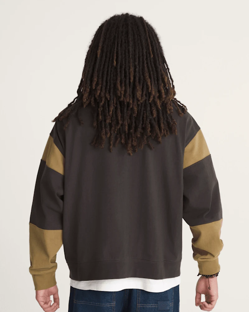 Retro Sport Mock Neck Full Zip