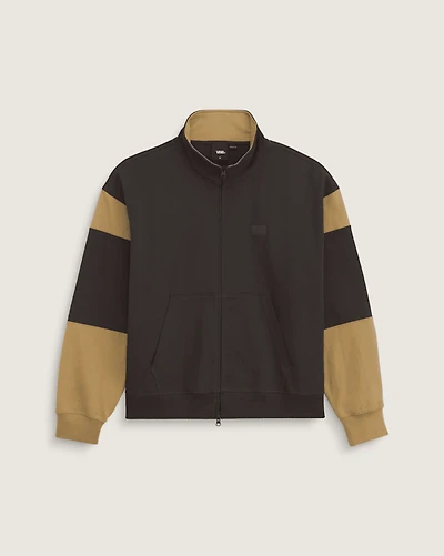 Retro Sport Mock Neck Full Zip
