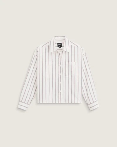 Long Sleeve Boxy Oxford Shirt