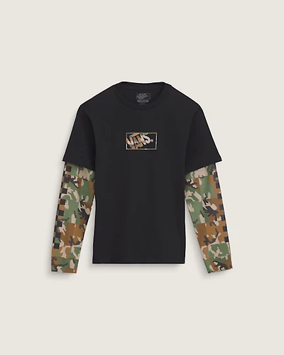 Kids Camo Twofer Shirt