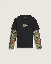 Kids Camo Twofer Shirt