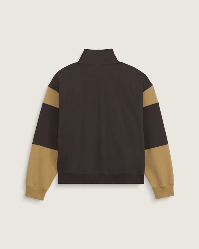 Retro Sport Mock Neck Full Zip
