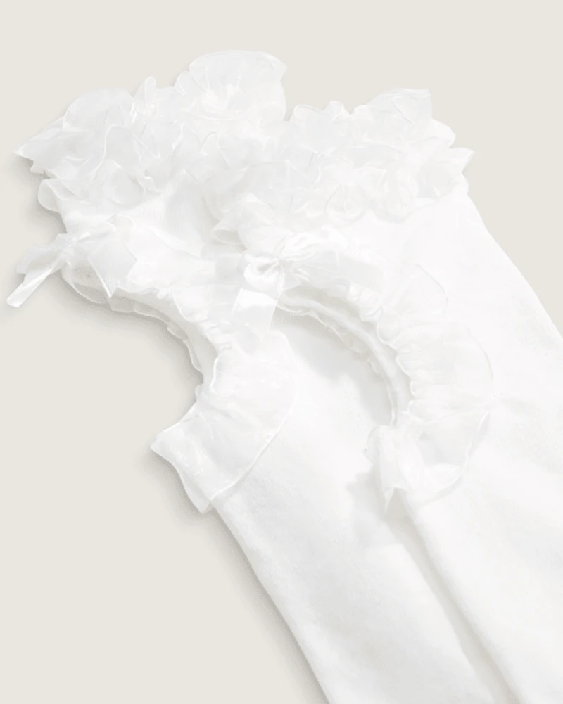 Vans X METAGIRL Ruffle Knee High Sock