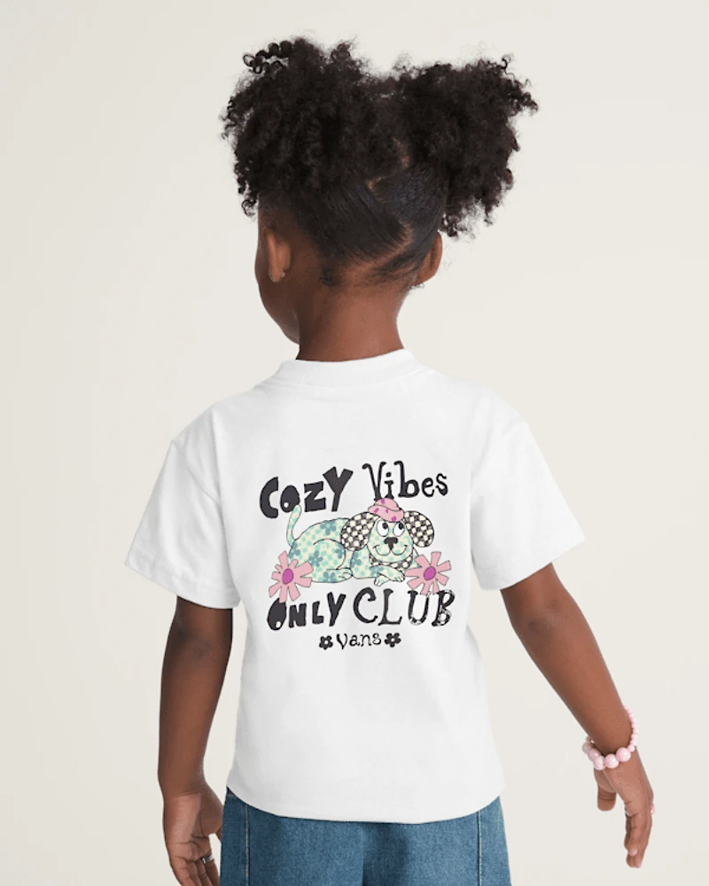 Little Kids Cozy Vibes Only T-Shirt