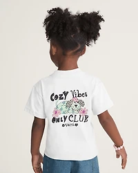 Little Kids Cozy Vibes Only T-Shirt