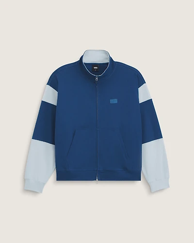 Retro Sport Mock Neck Full Zip