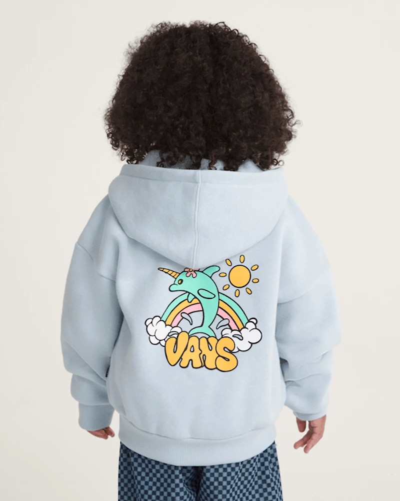 Little Kids Flippercorn Zip Hoodie