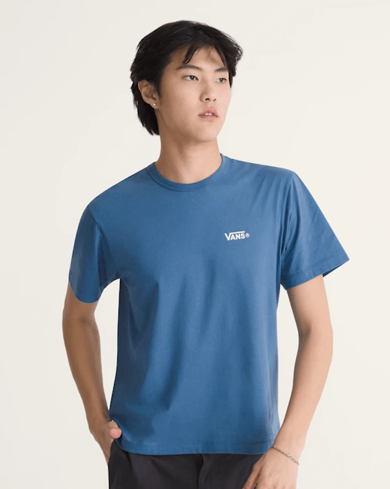 Left Chest Logo Shrunken T-Shirt