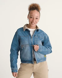 Nicola Cropped Chore Denim Jacket