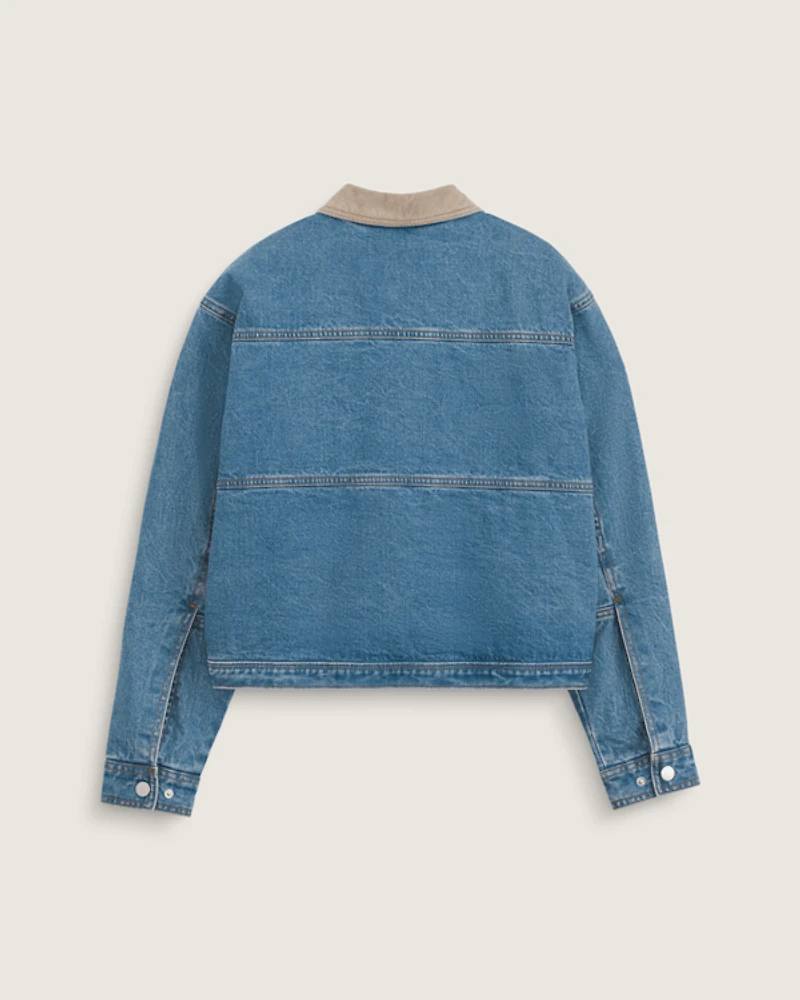 Nicola Cropped Chore Denim Jacket