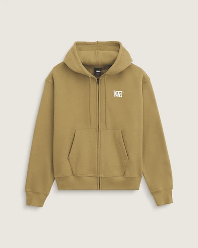 Stretch Logo Zip Hoodie