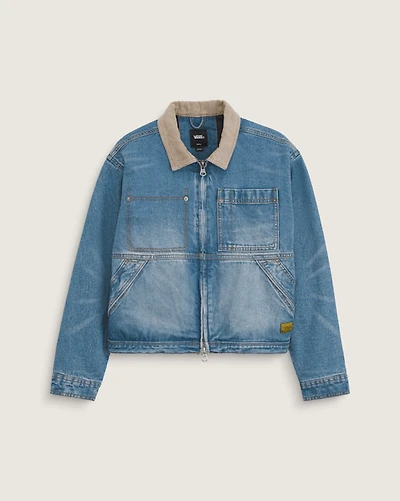 Nicola Cropped Chore Denim Jacket