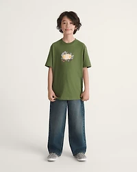 Kids Check-5 Baggy Denim Pants