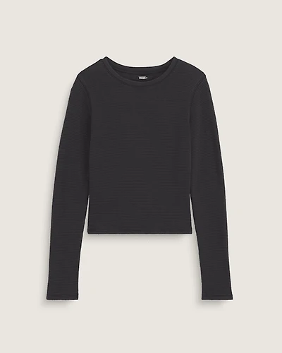 Teri Waffle Long Sleeve Shirt