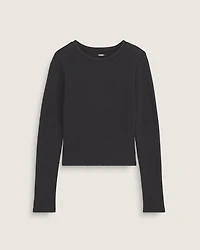 Teri Waffle Long Sleeve Shirt