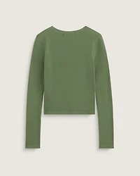 Teri Waffle Long Sleeve Shirt