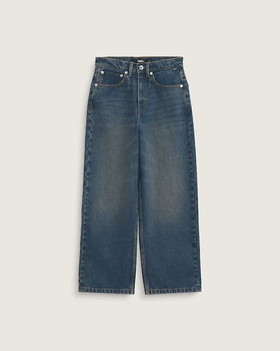 Kids Check-5 Baggy Denim Pants