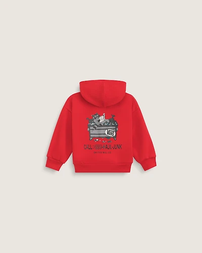 Little Kids Dumpster Raccoon Zip Hoodie