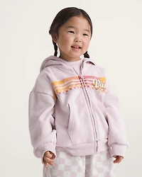 Little Kids Vans Sun Zip Hoodie