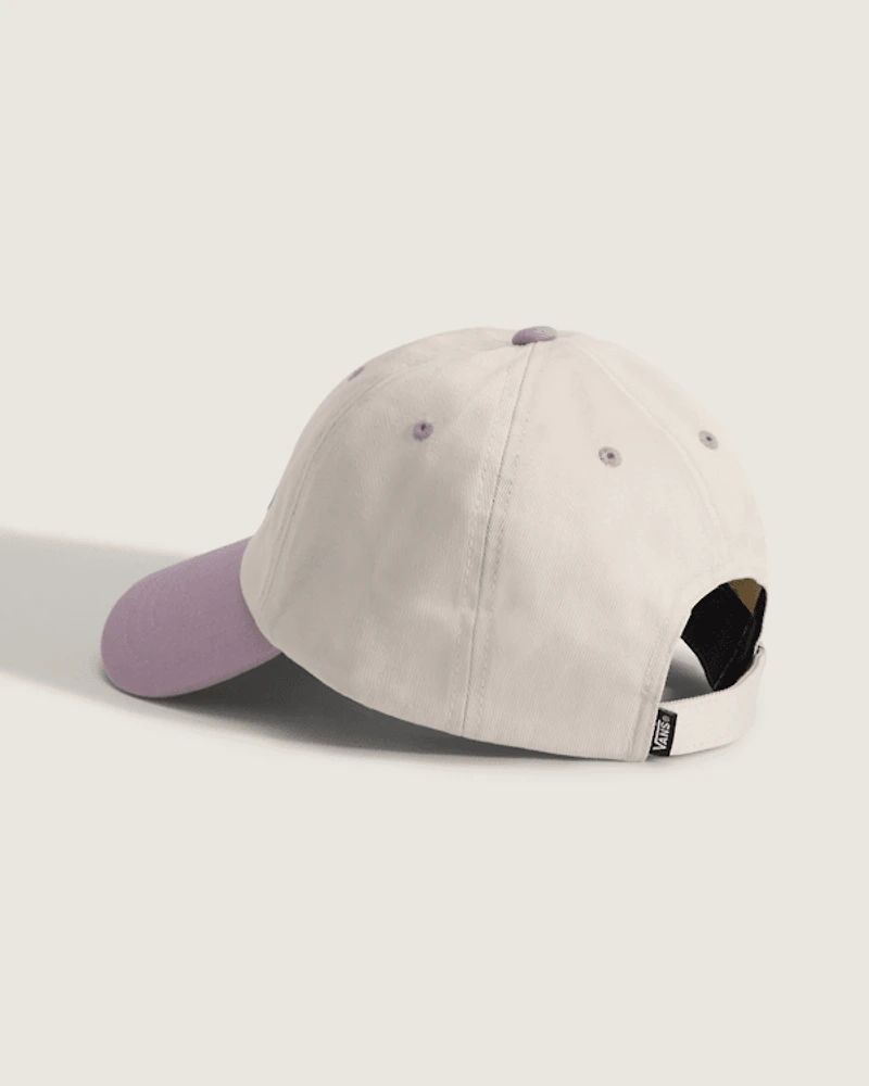 Two Tone Curved Bill Jockey Hat