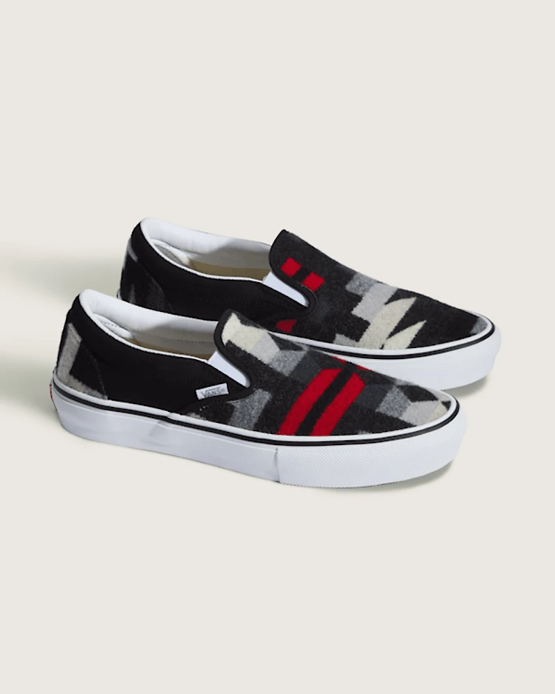 Van Doren Approved x All Nations Skate Slip-On Shoe