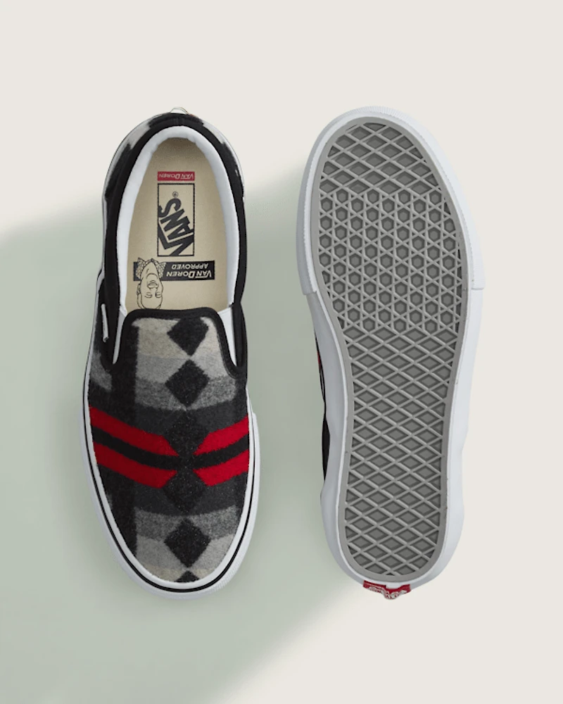 Van Doren Approved x All Nations Skate Slip-On Shoe