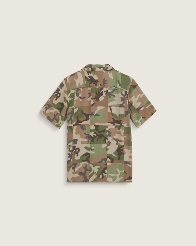 Kids Checkerboard Camp Shirt