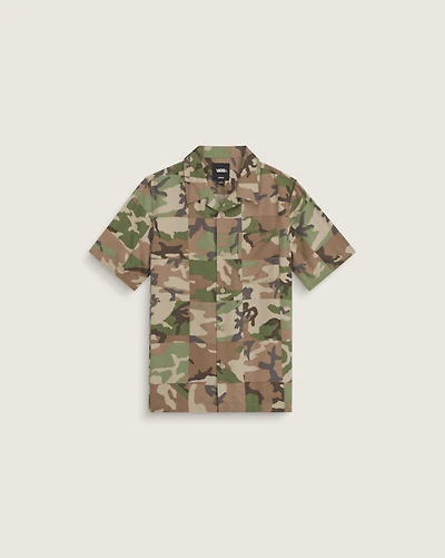 Kids Checkerboard Camp Shirt