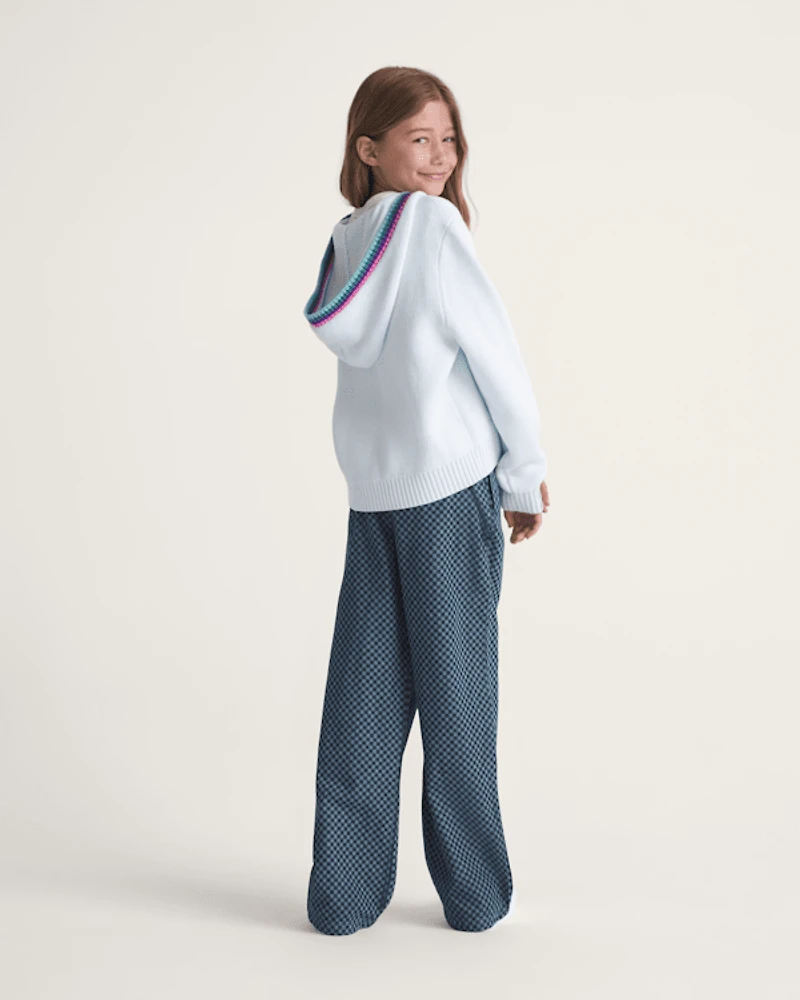 Kids Eunice Elastic Waist Denim Pants