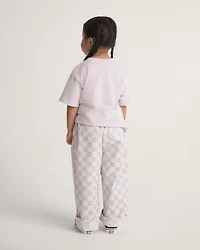 Little Kids Lili Elastic Waist Checkerboard Pant