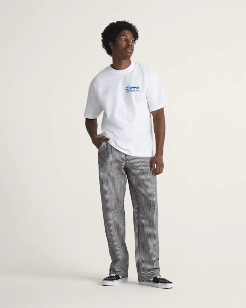 Chore Loose Stripe Denim Pants