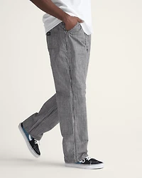 Chore Loose Stripe Denim Pants