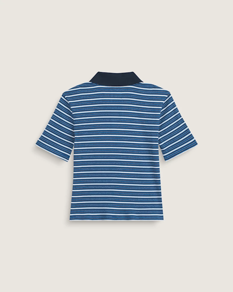 Priscilla Stripe Polo Shirt