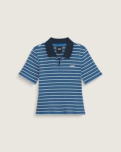 Priscilla Stripe Polo Shirt