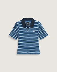 Priscilla Stripe Polo Shirt