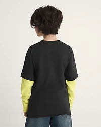 Kids Arm Bones Twofer Shirt