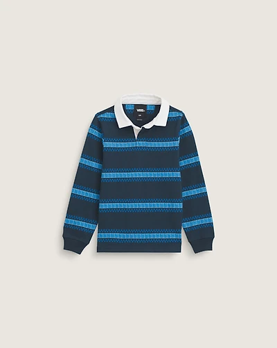 Little Kids V Rugby Long Sleeve Shirt
