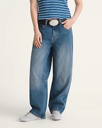 Check-5 Mid Rise Barrel Pants