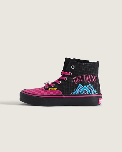 KPop Demon Hunters x Vans Little Kids Authentic Hi 2.0 Zip Shoe