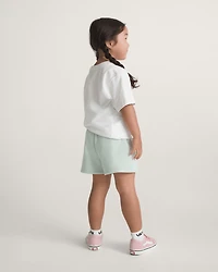 Little Kids Script Logo Sweatshort