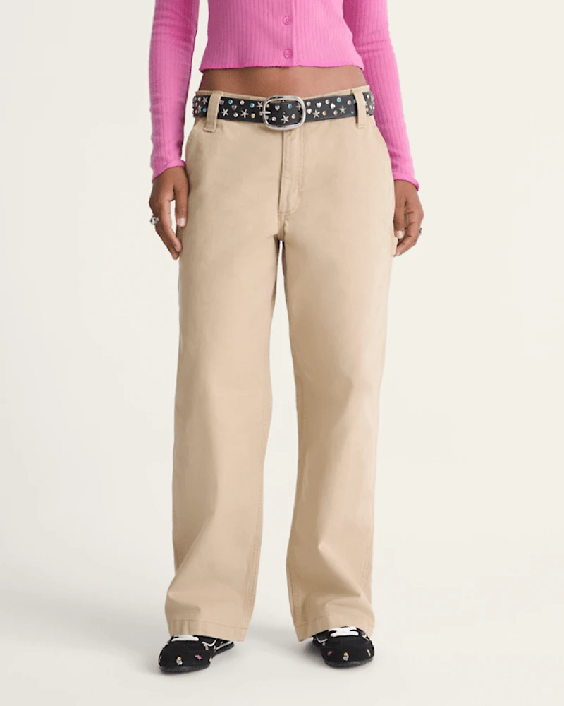 Chore Mid Rise Straight Pants