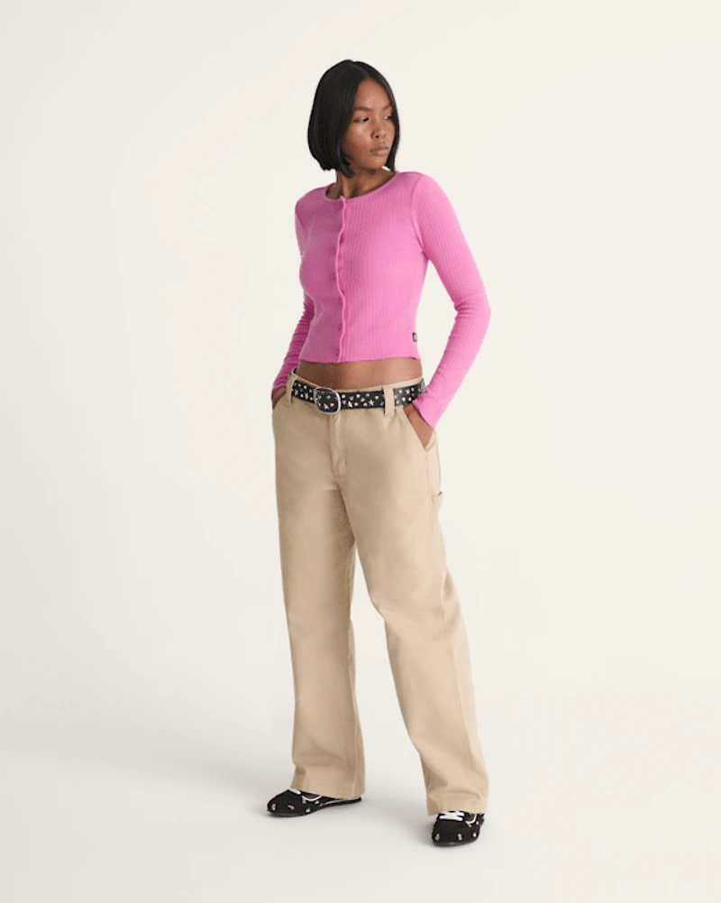 Chore Mid Rise Straight Pants