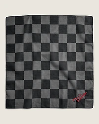 Waffle Shop Checkerboard Clash Bandana