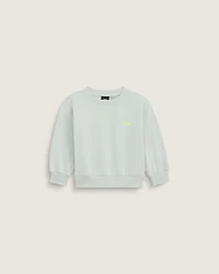 Little Kids Script Logo Crew Pullover