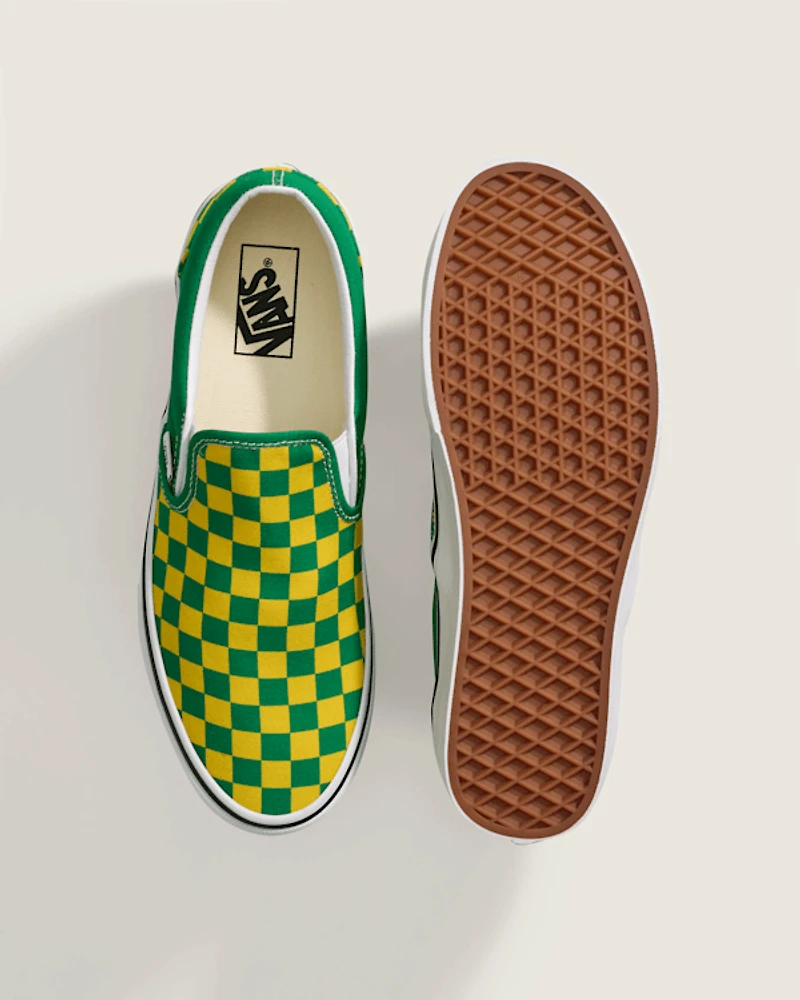 Game Day Classic Slip-On Checkerboard Shoe