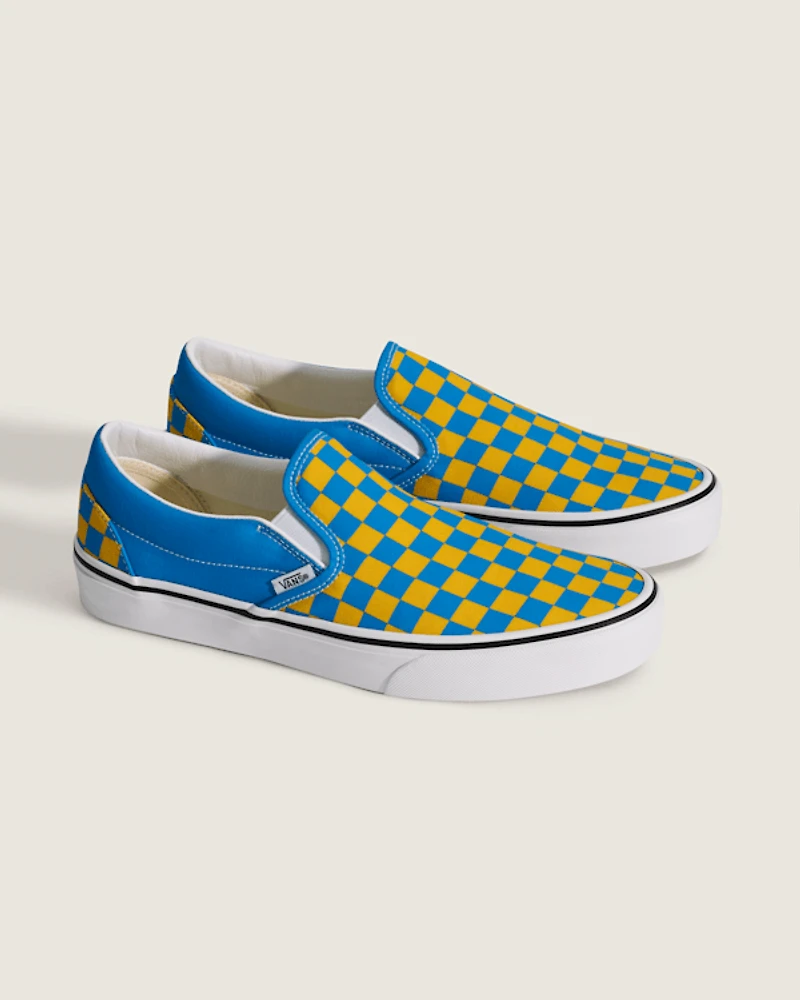 Game Day Classic Slip-On Checkerboard Shoe