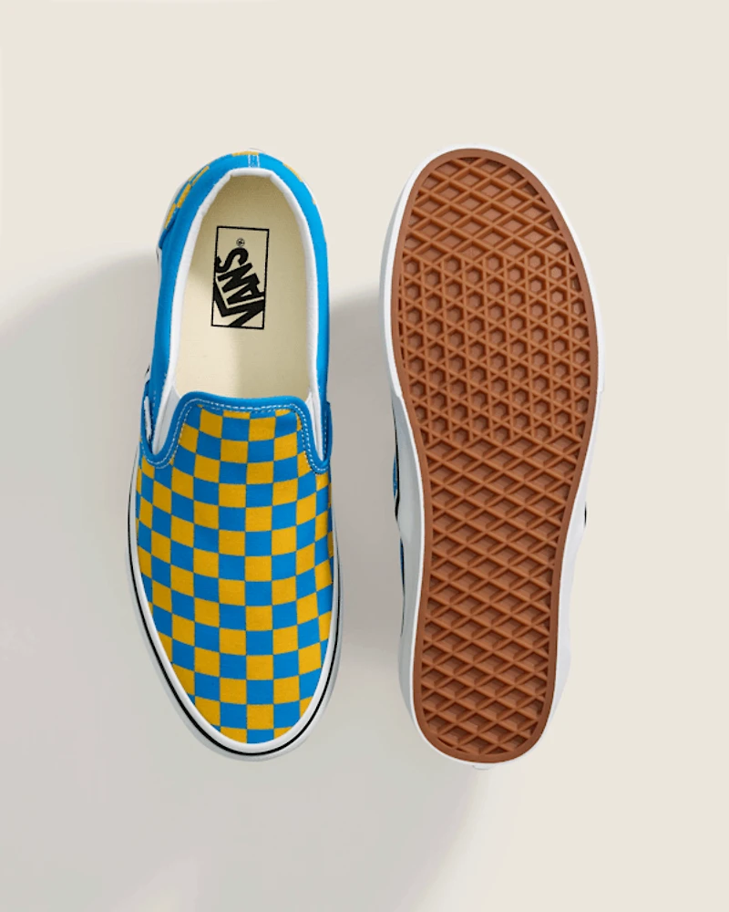 Game Day Classic Slip-On Checkerboard Shoe