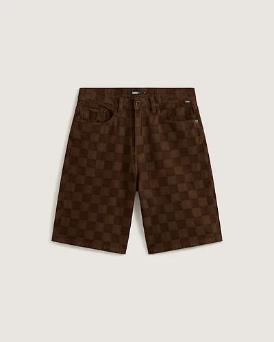 Check-5 Baggy Denim Shorts