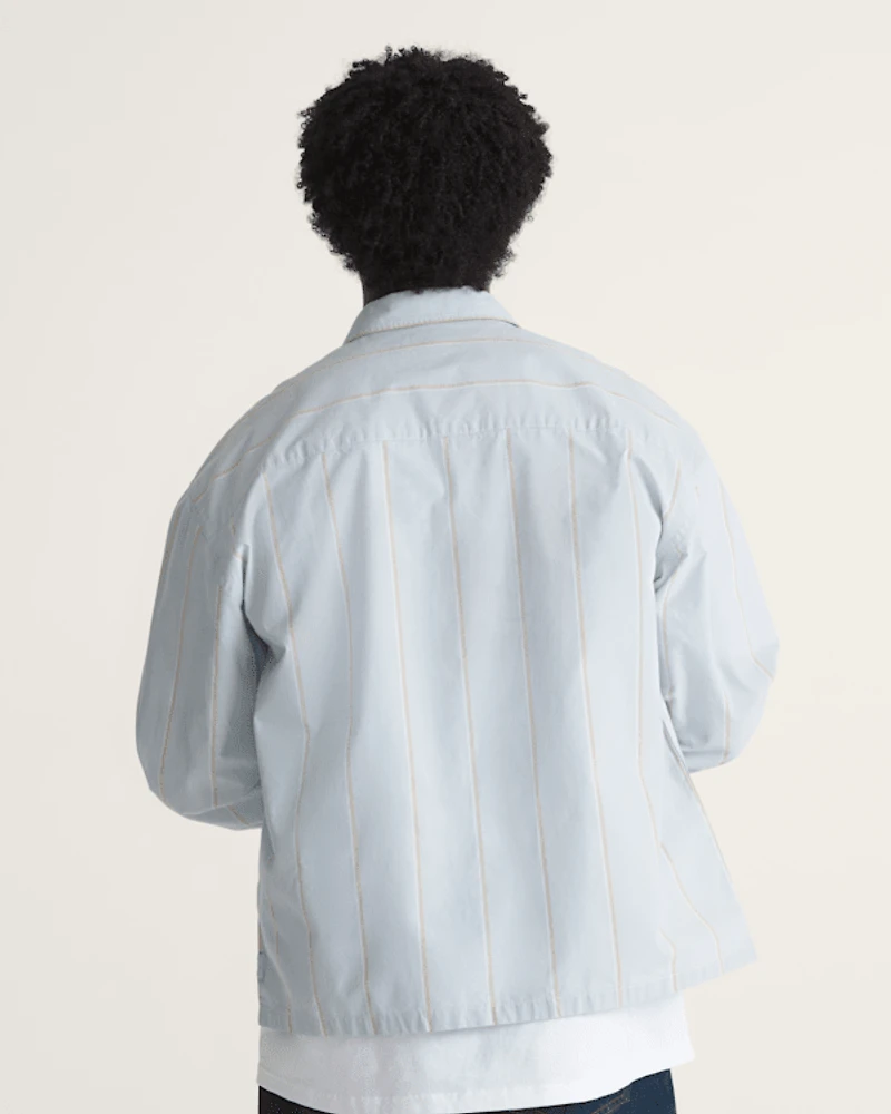 Striped Oxford Long Sleeve Shirt