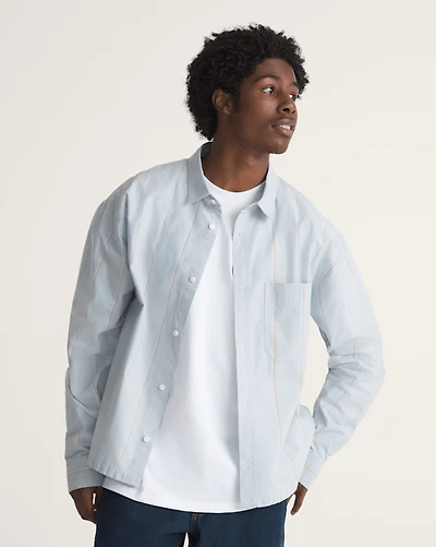 Striped Oxford Long Sleeve Shirt